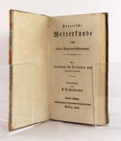 Fresenius, F. A. Praktische Wetterkunde nach alten Bauererfahrungen. Ein Handbuch für Ökonomen und Landleute.