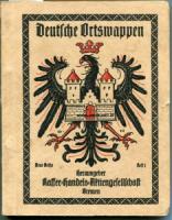 Hupp, Otto (Zeichnungen und Text). Deutsche Ortswappen : Neue Reihe Heft 1-4.