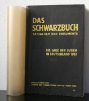 Das Schwarzbuch. Die Lage der Juden in Deutschland 1933.