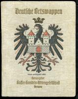 Hupp, Otto (Zeichnungen und Text). Deutsche Ortswappen :