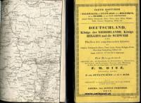 Diez, F.M. Deutschland, Königr. der Niederlande, Königr. Belgien und die Schweiz nebst Theilen der angränzenden Länder bis / Carte Routière de lAllemagne, des Pays-Bas, de la Belgique, de la Suisse et des Pays limitrophe