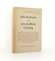 Hajek, F. A. Individualismus und wirtschaftliche Ordnung.