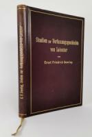 Doering, Ernst Friedrich. Studien zur Verfassungsgeschichte von Leicester. - WIDMUNGSEXEMPLAR -