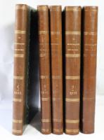 Tempère, M. J. Le Micrographe Prèparateur. Volume 1-3  1893-1895; Vol. 7 1899 et Revue des Journaux Francais & Étrangers paraissant tous les deux mois; Vol. 11 1903.