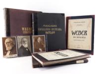 Kienzl, Wilhelm. 5 Notenbücher mit handschriftlichem Besitzvermerk von Dr. W. Kienzl. + AUTOGRAPHEN -